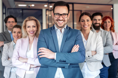 Business People Smiling